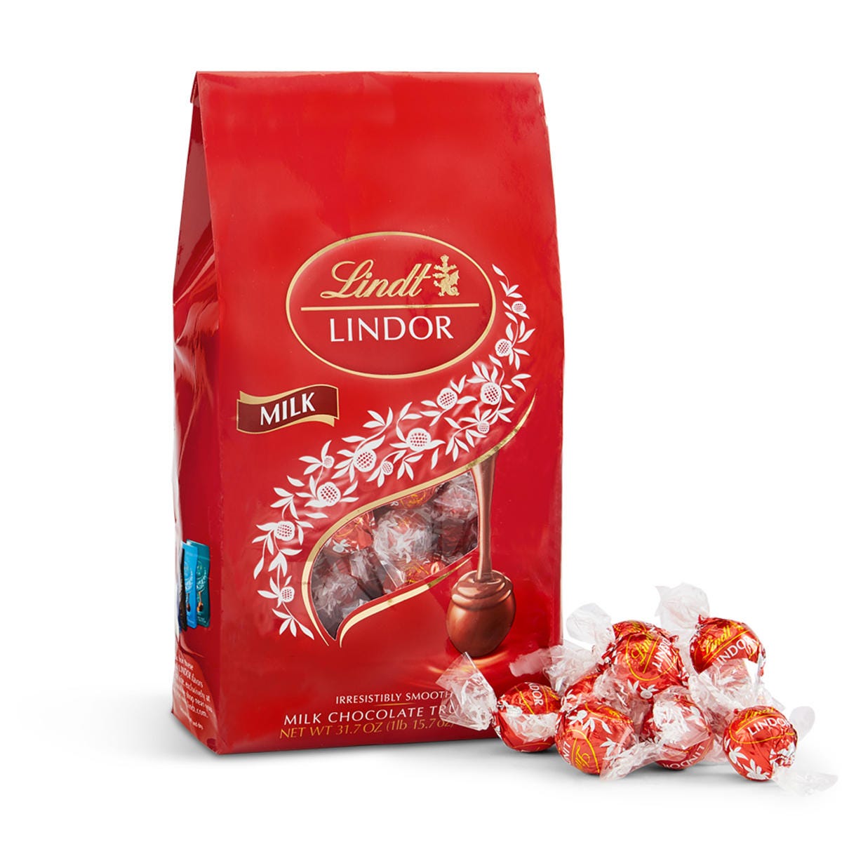 Milk Chocolate LINDOR Truffles 75-pc Bag (31.7 oz) - Image 7