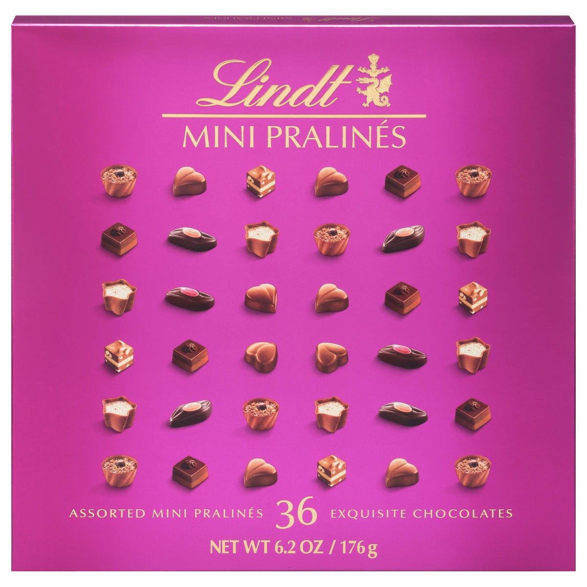 Mini Magenta Pralines