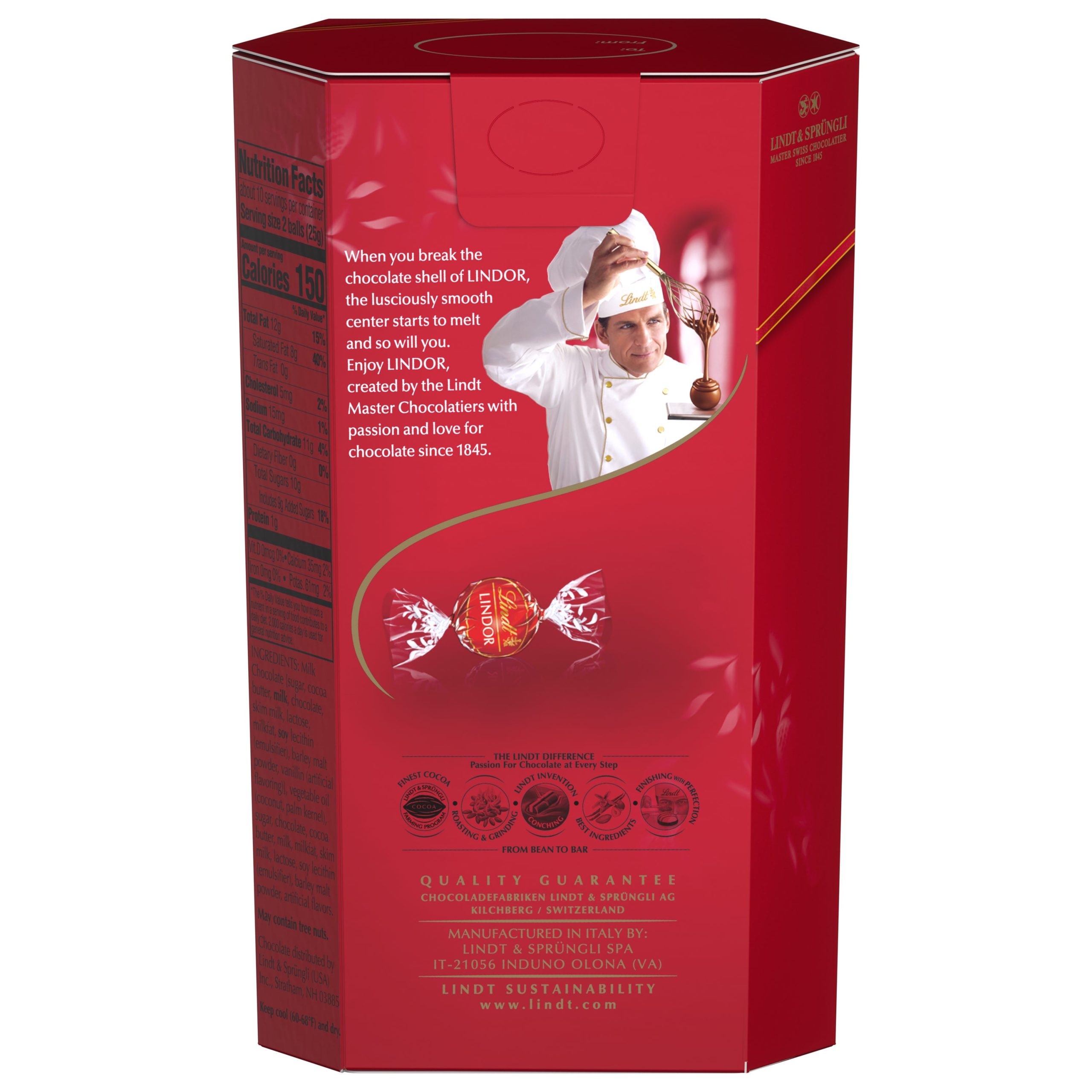 Personalized LINDOR Truffles Gift Box (8.4 oz, 20-pc) - Image 9