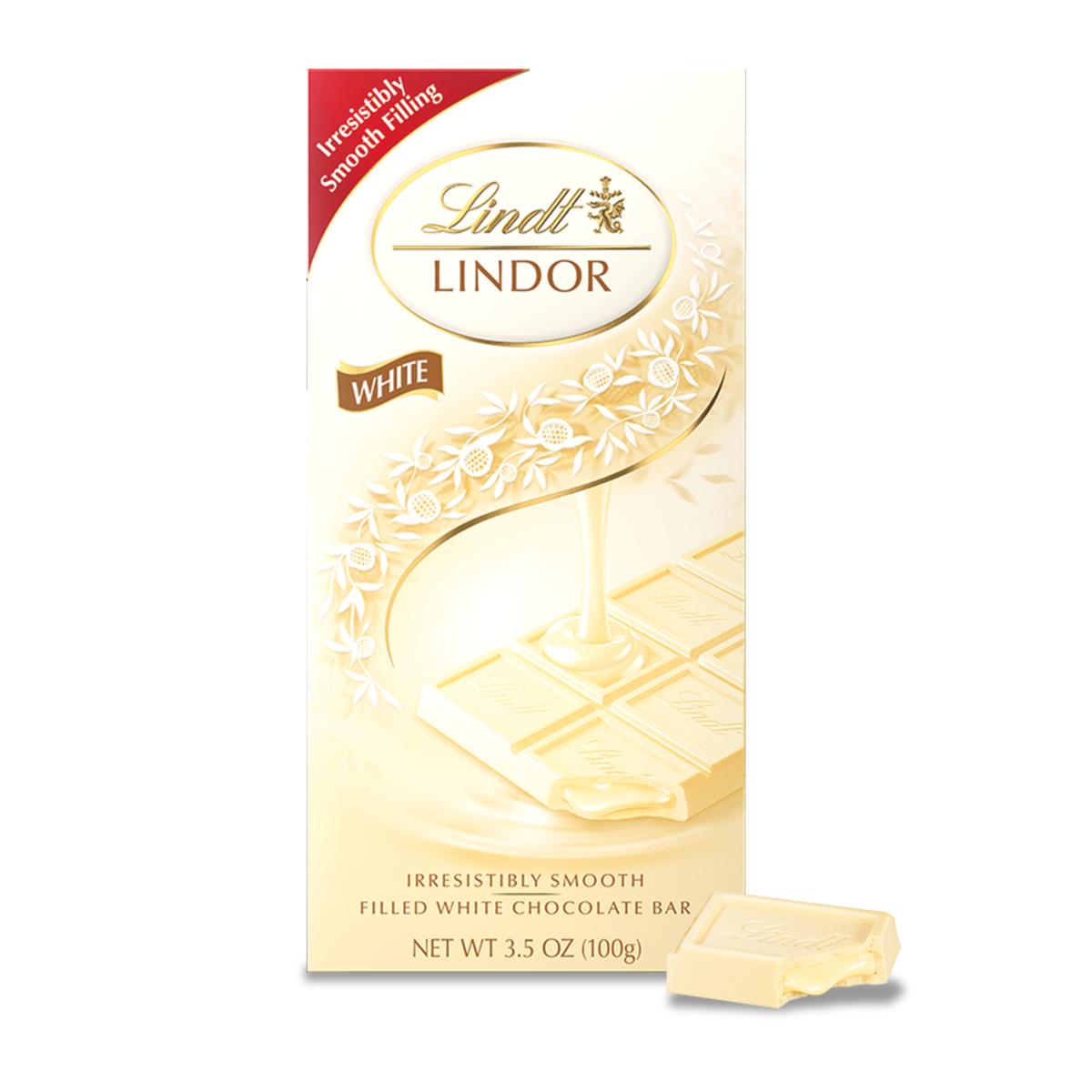 LINDOR White Chocolate Truffle Bar (3.5 oz)