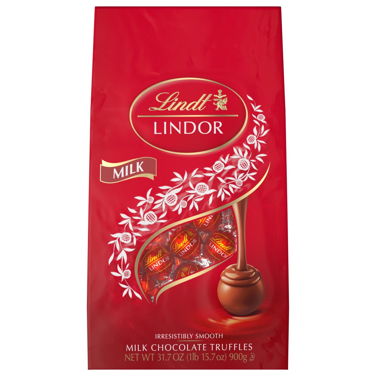Milk Chocolate LINDOR Truffles 75-pc Bag (31.7 oz) - Image 8