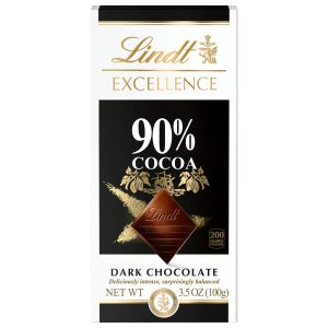 90% Cocoa Dark Chocolate EXCELLENCE Bar (3.5 oz)