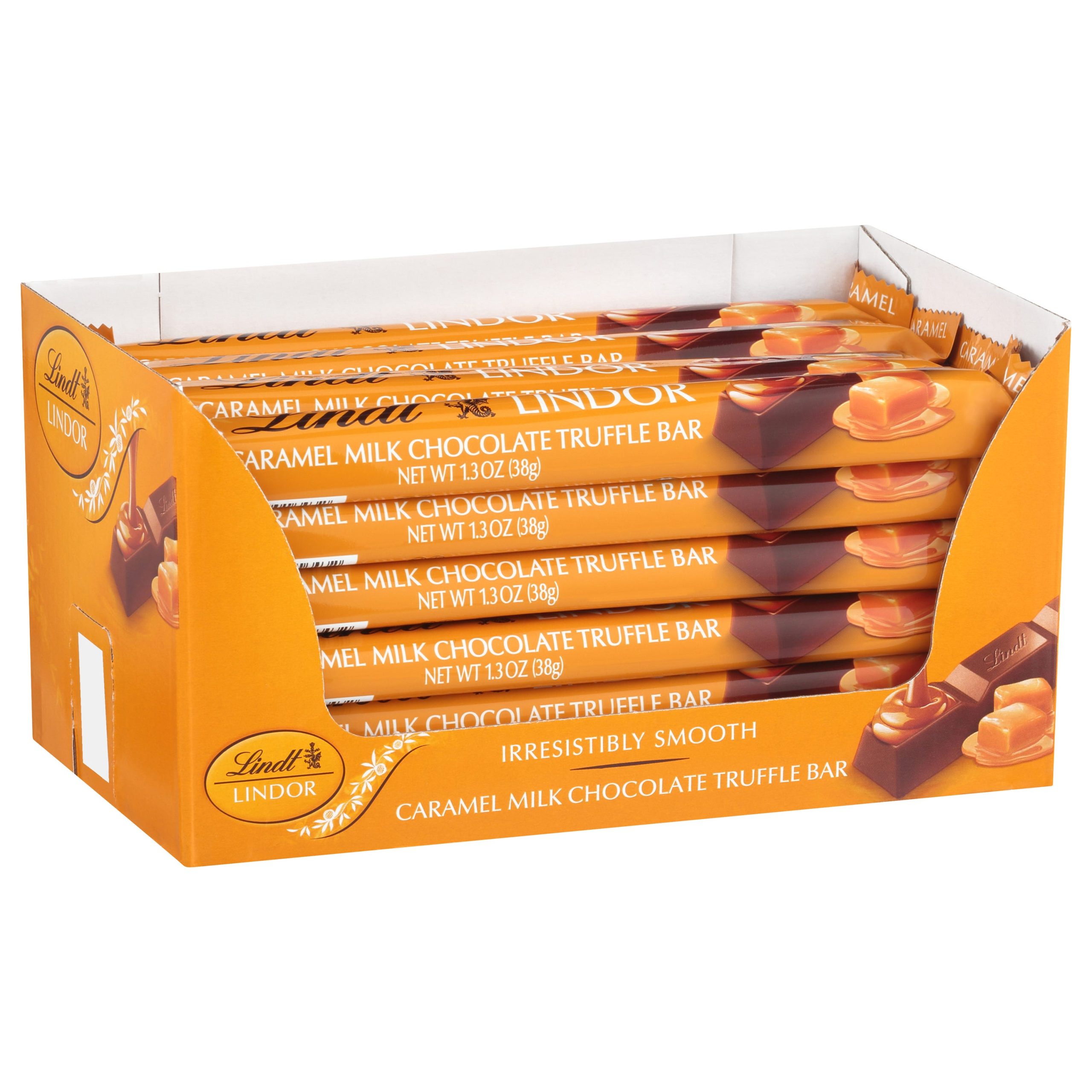 LINDOR Caramel Stick 24-pc Case (31.2 oz)