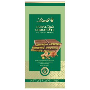 Lindt Dubai Style Milk Chocolate Bar (5.3 oz)