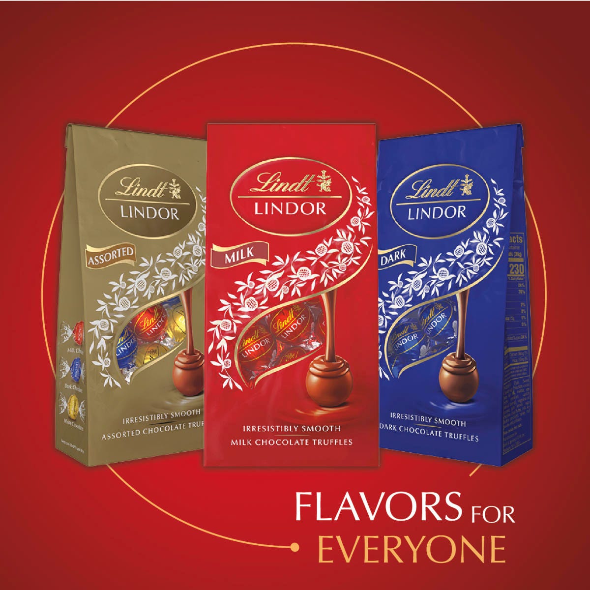 Milk Chocolate LINDOR Truffles 75-pc Bag (31.7 oz) - Image 5