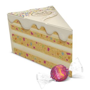 Birthday Cake LINDOR Truffles Cake Box (9-pc)
