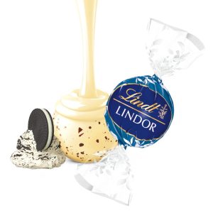 Cookies and Creme LINDOR Truffles 800-pc Case (353 oz)