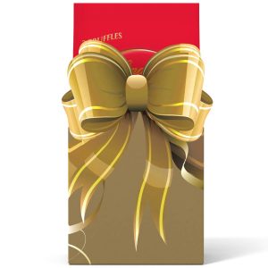 Milk Chocolate LINDOR Truffles 2-pc Wedding Bag